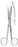 Miltex MeisterHand Operating Scissors 5-1/2 Inch Length Surgical Grade Stainless Steel NonSterile Finger Ring Handle Curved Sharp/Blunt - H5-46