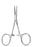 Miltex MeisterHand Hemostatic Forceps Hartmann-Mosquito 3-1/2 Inch Surgical Grade Stainless Steel (German) NonSterile Ratchet Lock Finger Ring Handle Straight Serrated Tips - H7-24