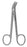 MeisterHand - Wire Cutting Scissors 4-3/4 Inch Length Surgical Grade Stainless Steel NonSterile Finger Ring Handle Side Angled Blunt Tip / Blunt Tip - MH9-124