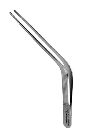 MeisterHand - Ear Forceps Wilder 5 Inch Length Surgical Grade German Stainless Steel NonSterile NonLocking Thumb Handle Straight Serrated Tips - MH19-350