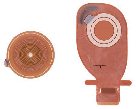 Coloplast Assura AC EasiClose Filtered Ostomy Pouch Two-Piece System 11-1/4 Inch Length, Maxi 2 Inch Stoma Drainable - 14357