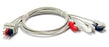 Vyaire Medical 300 Series Cable 30 Inch, 3 Lead, AAMI Color Coding - 545317-HEL