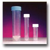 Stockwell Scientific Transport Tube Conical Bottom, Skirted Plain 20 X 94 mm 10 mL White Screw Cap Polypropylene Tube - 3210