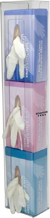 Space Saver - Glove Box Holder Horizontal or Vertical Mounted 3-Box Capacity Clear 3-3/4 X 5-3/4 X 30 Inch Plastic - GP-107