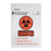 McKesson McKesson Specimen Transport Bag with Document Pouch 9 X 12 Inch Low Density Polyethylene Biohazard Symbol / Storage Instructions Zip Closure NonSterile - 79-LAB20912