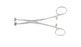 Miltex Miltex Hemostatic Forceps Pratt 6 Inch OR Grade Stainless Steel (German) NonSterile Ratchet Lock Finger Ring Handle Straight T-Shaped Serrated Tips - 7-106