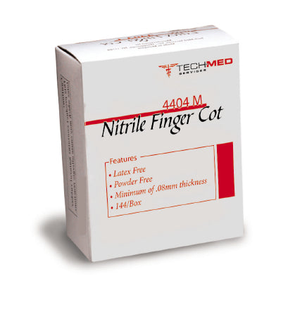 Dukal Finger Cot Small 2 Inch Powder Free Nitrile NonSterile - 4404S