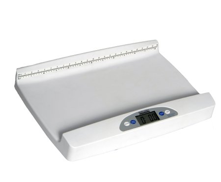 Health O Meter Pediatric Scale Digital Display 44 lbs. White Battery Operated - 553KL