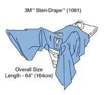 3M Steri-Drape Urological Drape TUR Drape 64 L Inch - 1081