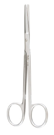 Miltex Miltex Dissecting Scissors Kahn 5-1/2 Inch Length OR Grade Stainless Steel (German) NonSterile Finger Ring Handle Straight Blade Blunt/Blunt - 5-265