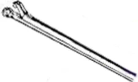 Miltex Miltex Ear Forceps Hoffman 3 Inch OR Grade Stainless Steel (German) NonSterile NonLocking Finger Ring Handle Straight Cutting Tip - 19-442