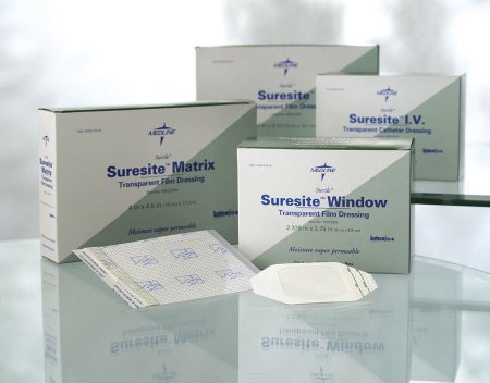 Suresite I.V. - I.V. Dressing Film 2 X 3 Inch Sterile - Medline - MSC2002