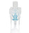 Vyaire Medical AirLife Misty Max 10 Nebulizer Kit Small Volume 10 mL Medication Bowl Pediatric Elephant Aerosol Mask - 2455