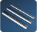 Bird & Cronin Comfor Finger Splint Padded Strip Aluminum / Foam Left or Right Hand Silver One Size Fits Most - 8146001