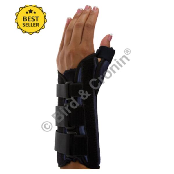 Bird & Cronin Brace Spica Premier Wrist Black Size Small Right Ea - 8144562