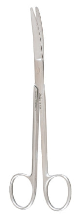 Miltex Miltex Operating Scissors Mixter 6-1/4 Inch Length OR Grade Stainless Steel (German) NonSterile Finger Ring Handle Curved Blade Blunt/Blunt - 5-114
