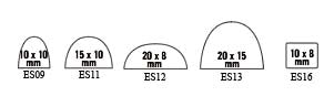 Symmetry Surgical Bovie LEEP/LLETZ Electrode Kit 5 Most Popular Tungsten Wire Loop Disposable Sterile - ESLK