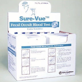 Sure-Vue Extra Sensitive - Rapid Test Kit Colorectal Cancer Screening / Home Test Device Fecal Occult Blood Test (FOBT) Stool Sample 80 Tests - 23038036
