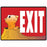 Clinton Industries Clinton Directory Sign EXIT - EX21