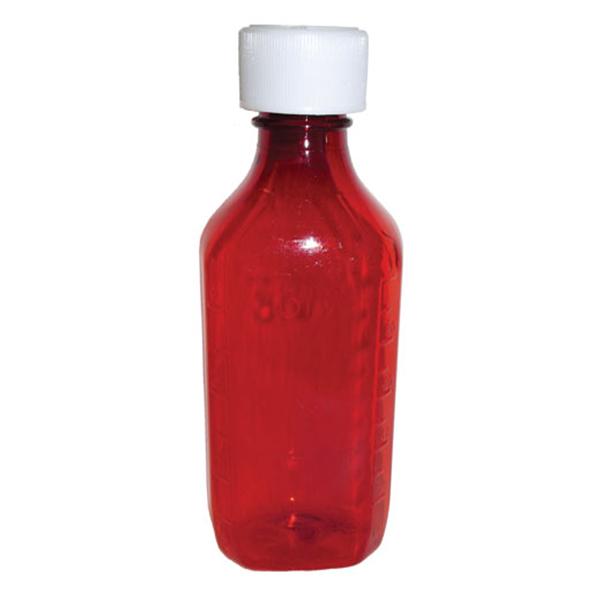 Clarke Container Division Bottle Syrup Plastic 4Oz Amber 100/Ca - 91002