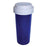 Clarke Container Division Vial Medicine Plastic 8 Dram Blue 410/Ca - 29008