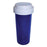 Clarke Container Division Vial Medicine Plastic 20 Dram Blue 270/Ca - 29020