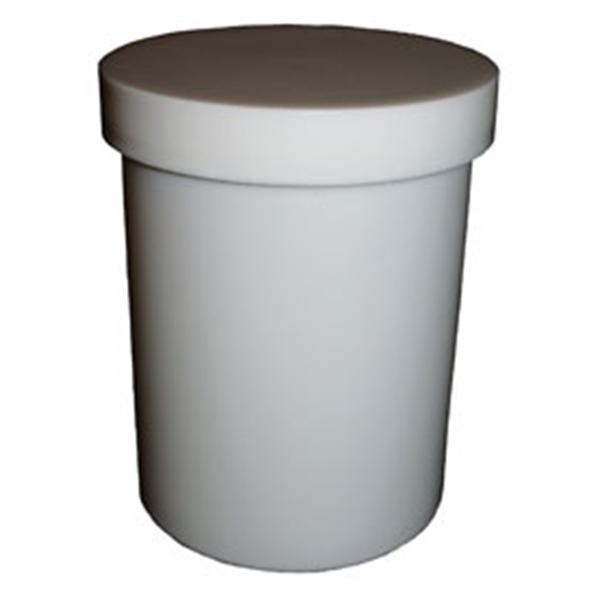 Clarke Container Division Jar Ointment 8Oz White Opaque Plastic 48/Pk - 98006