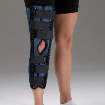 Tietex - Knee Immobilizer Medium 16 to 18 Inch Circumference 16 Inch Length Left or Right Knee - A146006