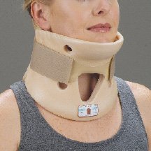 Deroyal Rigid Cervical Collar  Preformed Adult Medium Two-Piece / Trachea Opening 3-1/4 Inch Height 13 To 16 Inch Neck Circumference - A9919-12