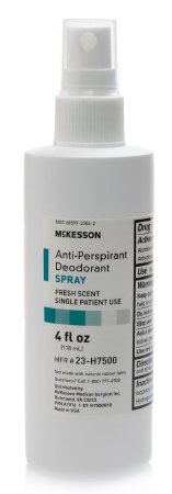 McKesson McKesson Antiperspirant / Deodorant Spray 4 oz. Fresh Scent - 23-H7500