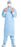 O&M Halyard Inc Evolution 4 Non-Reinforced Surgical Gown with Towel Large Unisex Sterile Blue - 90012