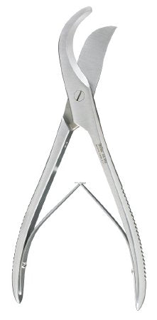 Miltex - Rib Shears Stille 8-1/2 Inch Length Surgical Grade Stainless Steel NonSterile Plier Handle Straight Blade Blunt Tip / Blunt Tip - 25-362