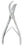 Miltex - Rib Shears Stille 8-1/2 Inch Length Surgical Grade Stainless Steel NonSterile Plier Handle Straight Blade Blunt Tip / Blunt Tip - 25-362