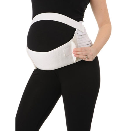 Comfy Cradle - Maternity Support Belt Small / Medium Hook and Loop Strap Closure 12 to 20 Inch Waist Circumference 8 Inch Height Adult - 3090 WHI S/M