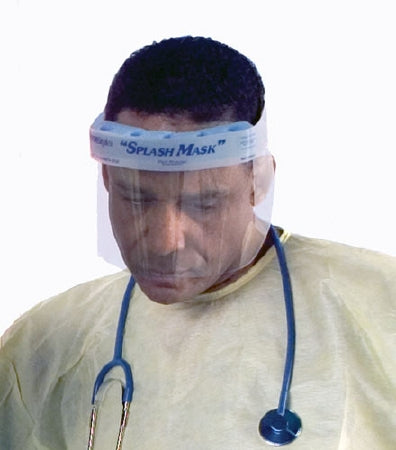 Tech Styles a Division of Encompass Splash Mask Face Shield One Size Fits Most Half Length Antifog Disposable NonSterile - 11000-005