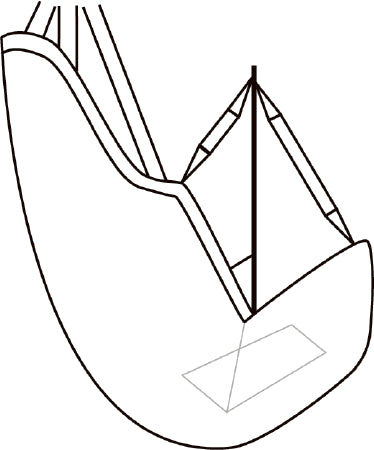 Joerns Healthcare Hoyer Classic Comfort Sling With Head Support Web Strap, Wire - 110-D