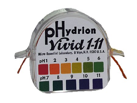 Hydrion Vivid - pH Paper in Dispenser 1.0 to 11.0 - 1485012J