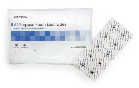 McKesson McKesson EKG Snap Electrode Monitoring Non-Radiolucent 50 per Pack - 87-320