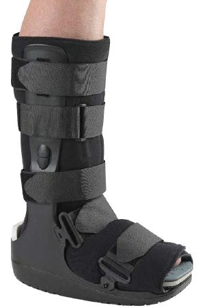 Ossur DH Offloading Walker Walker Boot X-Large Hook and Loop Closure Male 12-1/2+ / Female 13-1/2+ Left or Right Foot - DH1000BLK
