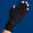 Patterson Medical Supply Thermoskin Arthritis Glove Open Finger Medium Over-the-Wrist Hand Specific Pair Fabric / Trioxon - 929334