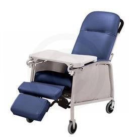 Graham-Field Lumex Recliner Jade Vinyl Upholstered Two Swivel, Two Fixed Casters Two Swivel, Two Fixed Casters - FR574G857