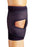 Shields II - Knee Brace Medium Hook and Loop Strap Closure 13-1/2 to 15 Inch Mid-Patella Circumference / 14 to 16 Inch Thigh Circumference Left or Right Knee - 6675-BLK-M