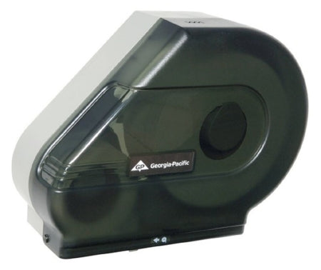 Georgia Pacific Georgia-Pacific Toilet Tissue Dispenser Translucent Smoke Plastic Manual Wall Mount - 58150