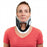 ProCare - Rigid Cervical Collar Preformed Adult One Size Fits Most One-Piece / Trachea Opening 1-3/4 to 3-1/2 Inch Height 11 to 23 Inch Neck Circumference - 79-83131