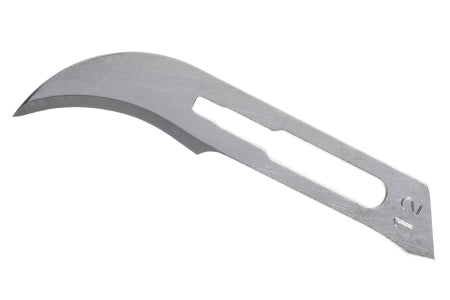 Glassvan - Surgical Blade Carbon Steel No. 12 Sterile Disposable Individually Wrapped - 2001T-12