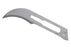 Glassvan - Surgical Blade Carbon Steel No. 12 Sterile Disposable Individually Wrapped - 2001T-12