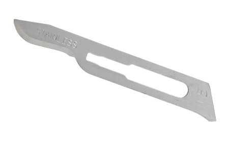 Myco Medical Supplies Glassvan Surgical Blade Carbon Steel Size 15 Sterile Disposable - 2001T-15