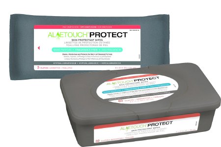 Aloetouch PROTECT - Rinse-Free Incontinence Care Wipe Soft Pack Dimethicone Unscented 8 Count - MSC095228