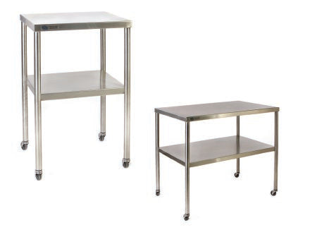Future Health Concepts - Instrument Table 16 X 30 X 34 Inch Stainless Steel 1 Shelf - FHC8016