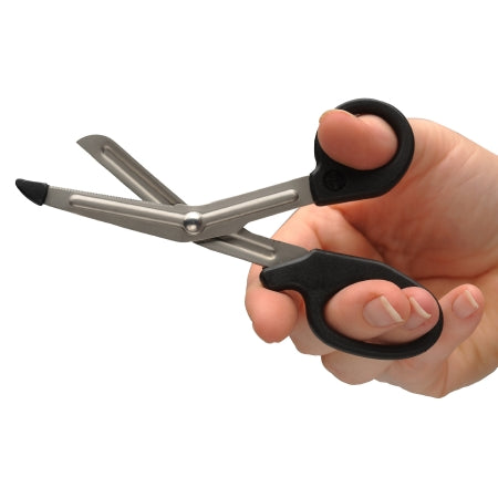 MiniMedicut - Utility Shears Nurse 5-1/2 Inch Length Stainless Steel / Polypropylene NonSterile Finger Ring Handle Angled Blunt Tip / Blunt Tip - 321B
